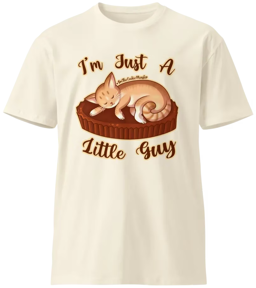 “I’m Just A Lil’ Guy” Cozy Peanut Cotton T-Shirt
