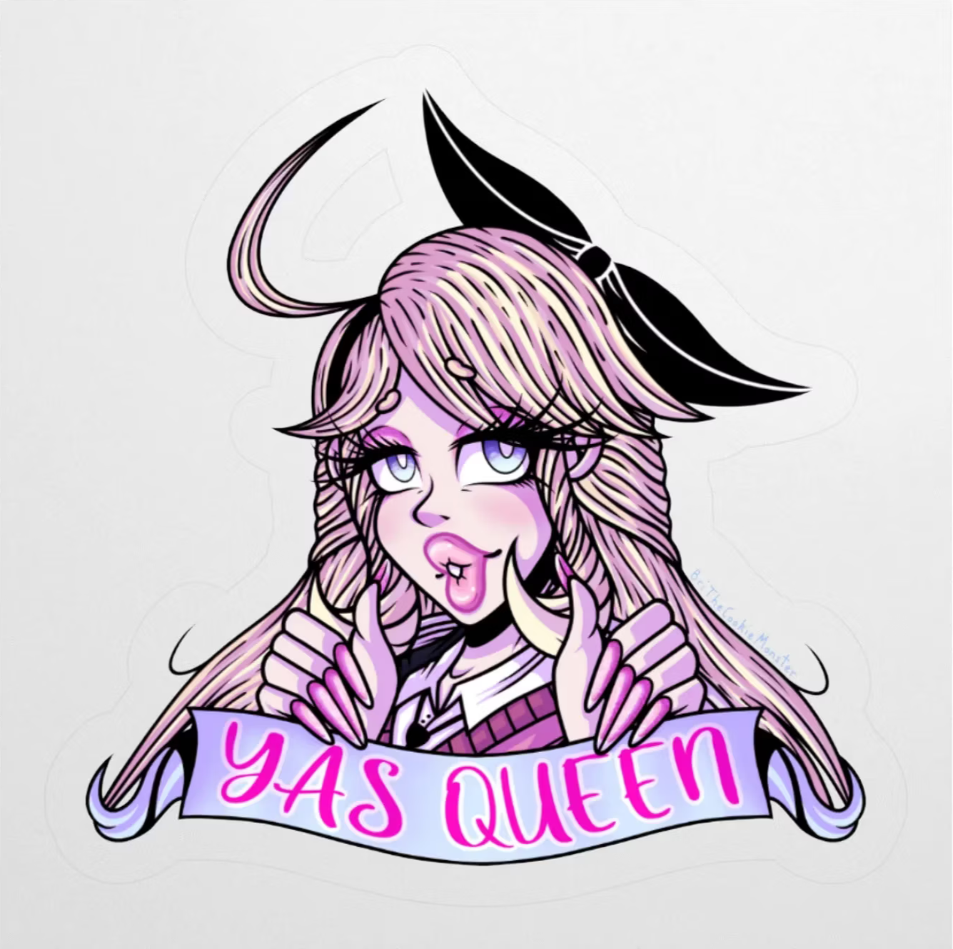 “YAS QUEEN” Weeby Sticker