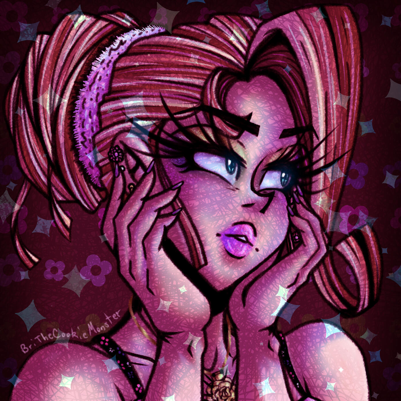 "Just A Pretty Face..." [OC Portrait]
