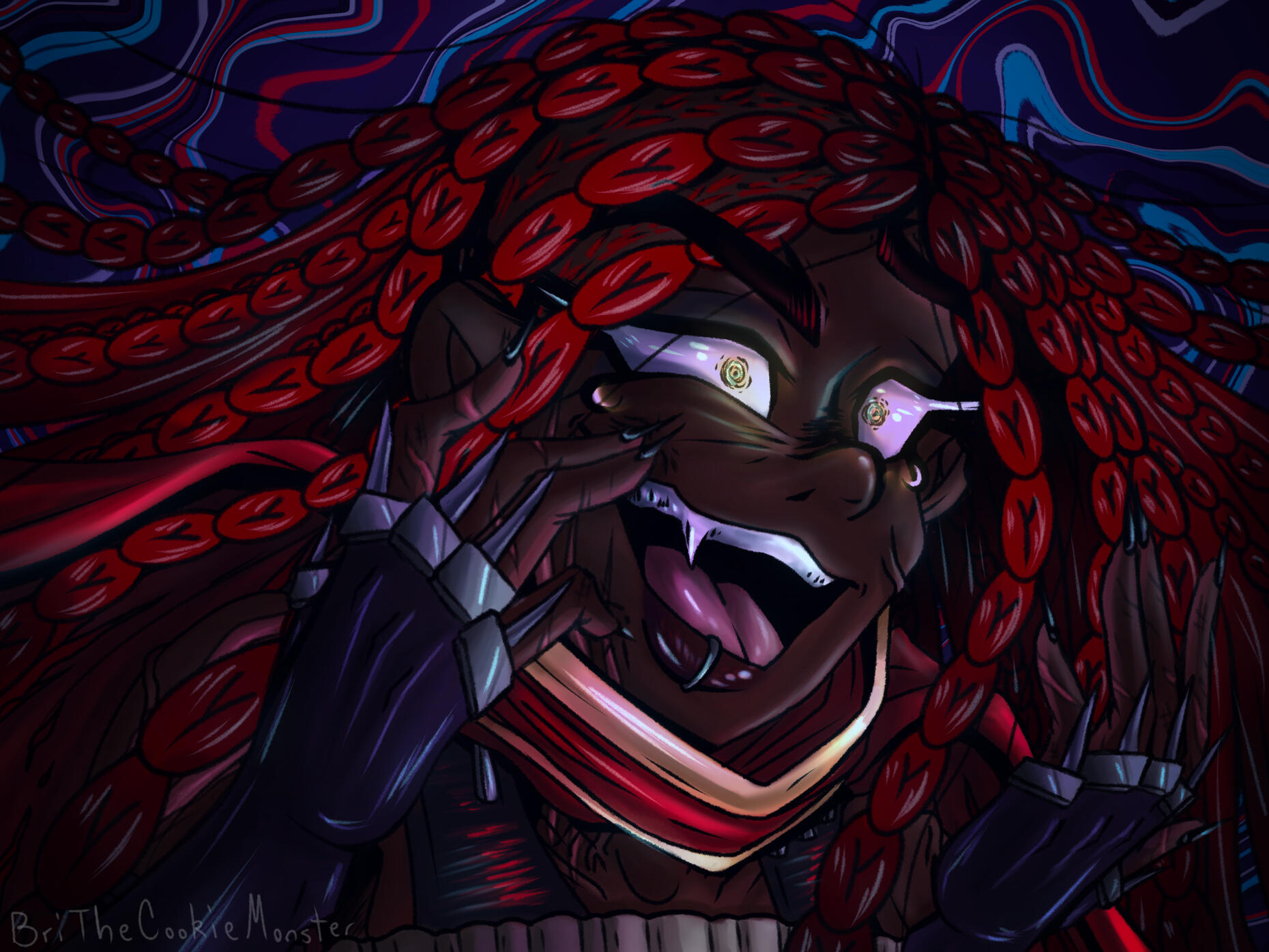 "You Could Never Understand The Things I've Been Through!" [OC Portrait]