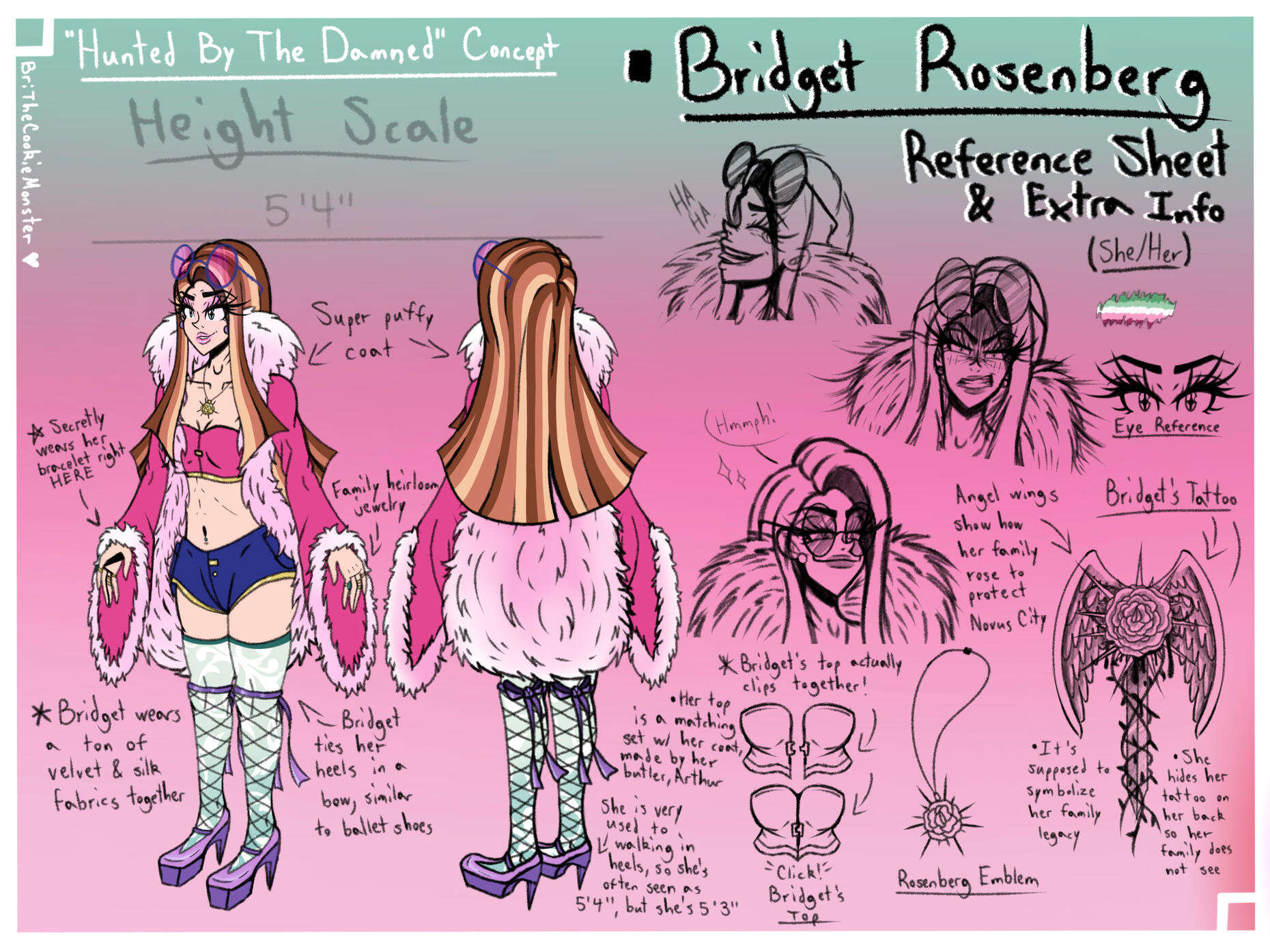 Bridget Character Sheet [OC References & Concepts]
