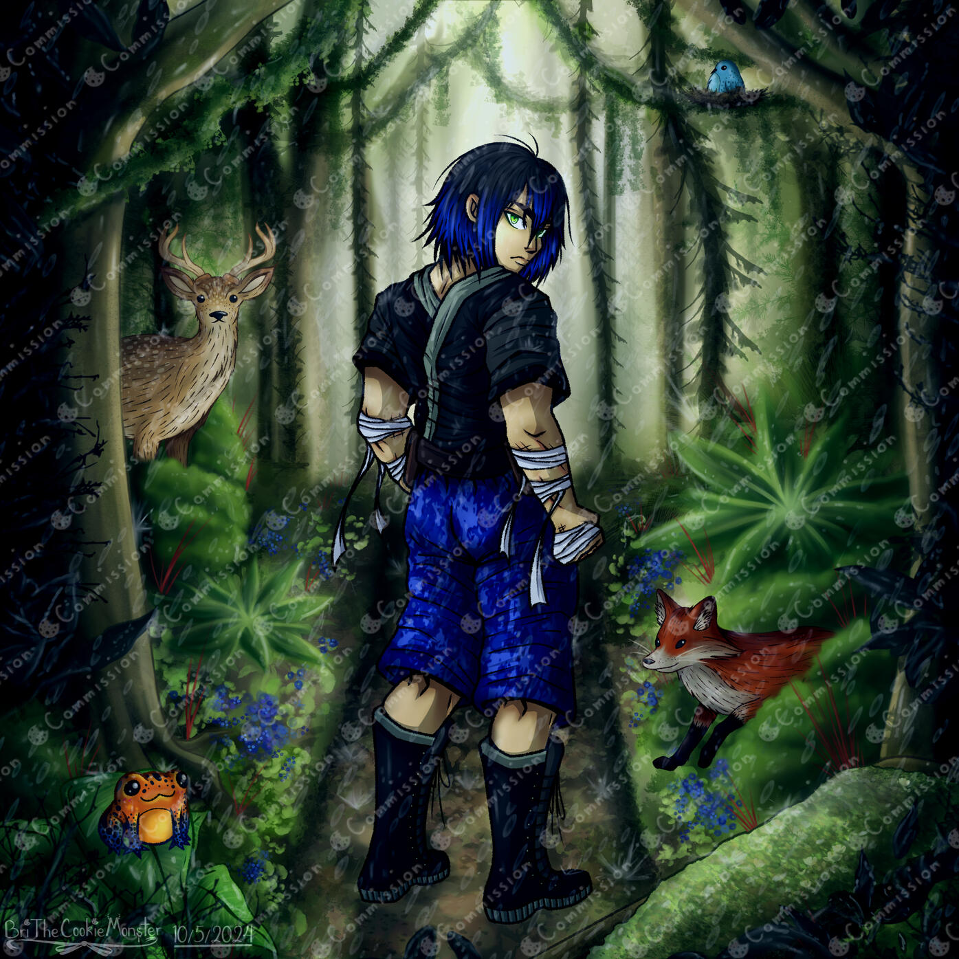 ShadowRose In The Forest [Commission]