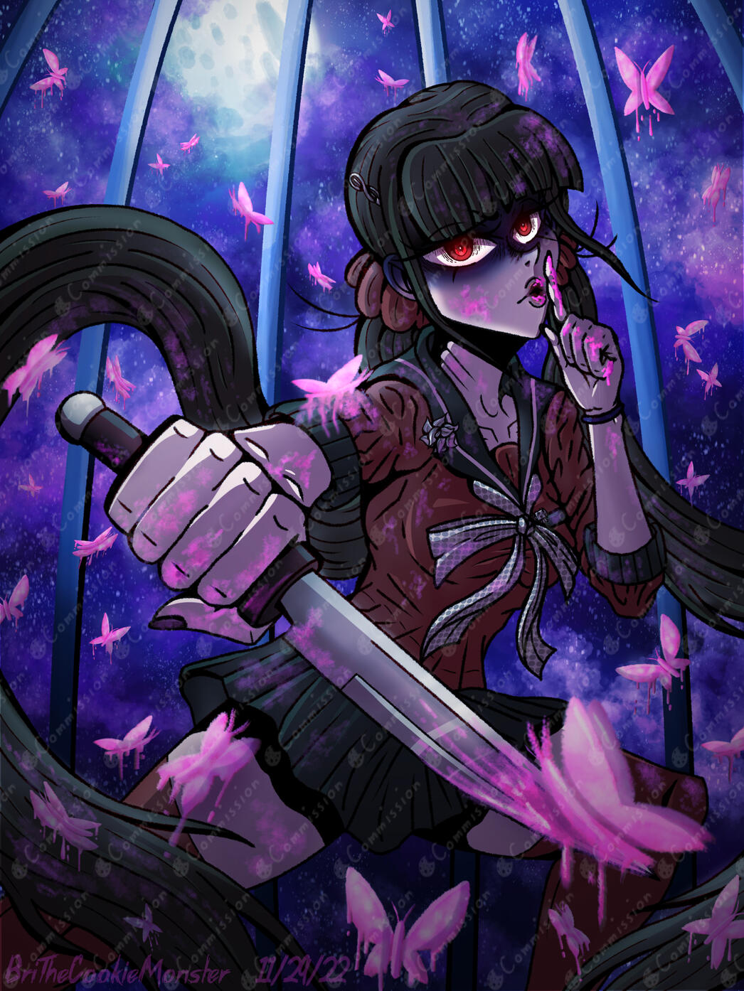 Krazy's Maki Harukawa Portrait [Commission]